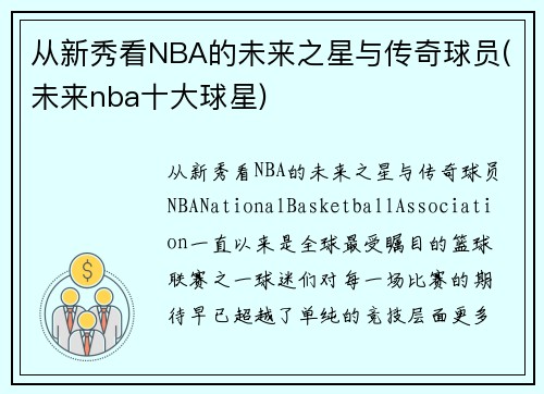 从新秀看NBA的未来之星与传奇球员(未来nba十大球星)